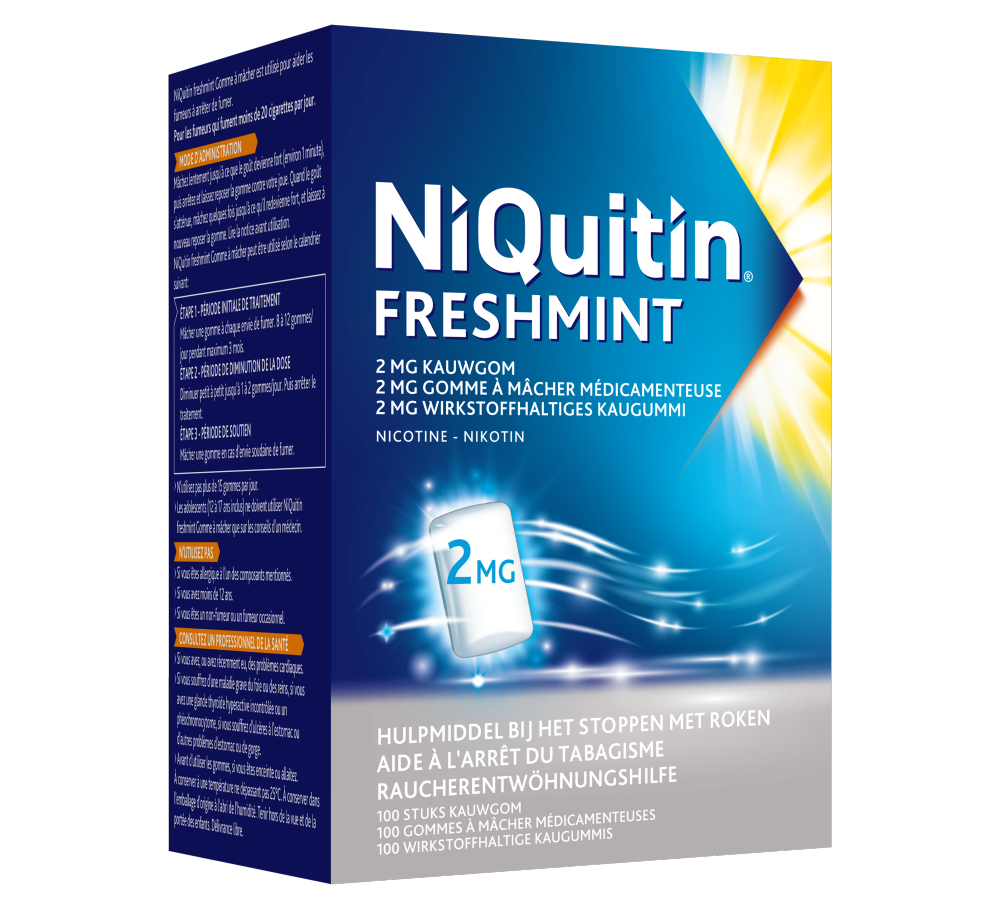NiQuitin® Freshmint Kauwgom